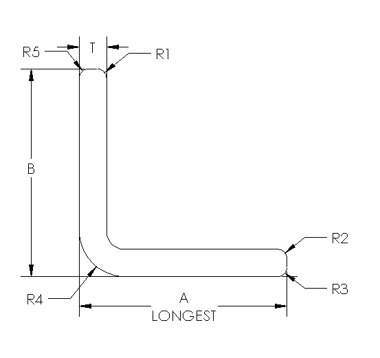 Aluminum Formed Angle